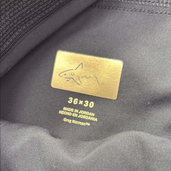 Greg Norman Collection Men's Navy Chinos - Picture 2 of 7